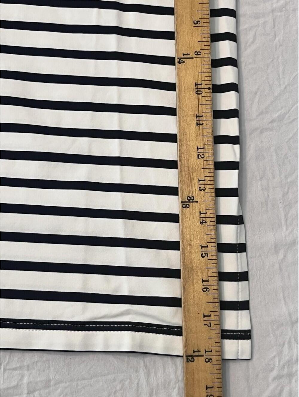 Saint James Made in France Classic Breton Striped Shirt - Navy/White - Picture 5 of 6